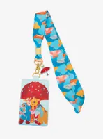 Loungefly Disney Winnie The Pooh Rainy Day Lanyard With Cardholder