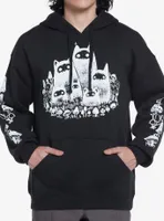 Forest Creatures & Mushrooms Hoodie By Guild Of Calamity