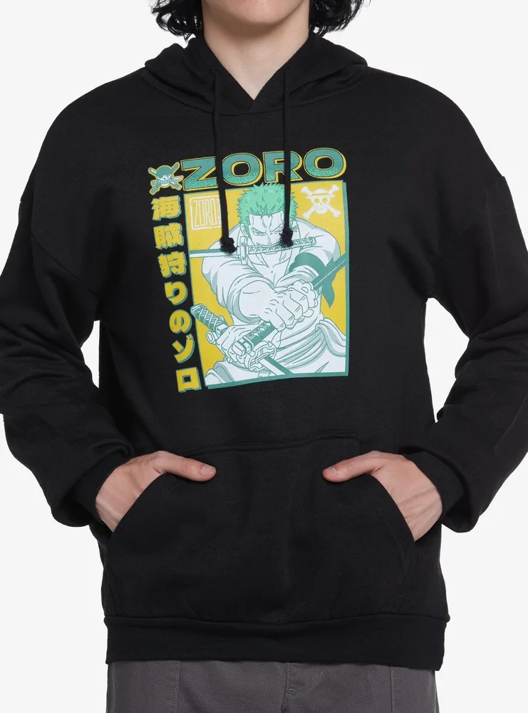 One Piece Zoro Jolly Roger Hoodie