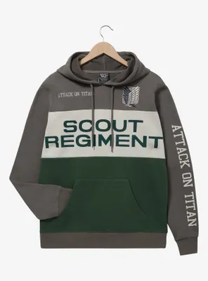 Attack on Titan Scout Regiment Panel Hoodie - BoxLunch Exclusive