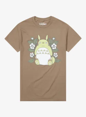 Studio Ghibli My Neighbor Totoro Earth Tone Boyfriend Fit Girls T-Shirt