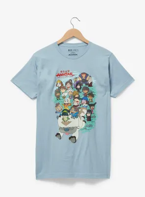 Avatar: The Last Airbender Chibi Characters Portrait T-Shirt - BoxLunch Exclusive