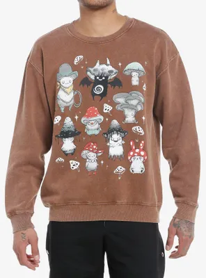 Mushroom Creatures Sweatshirt By Guild Of Calamity