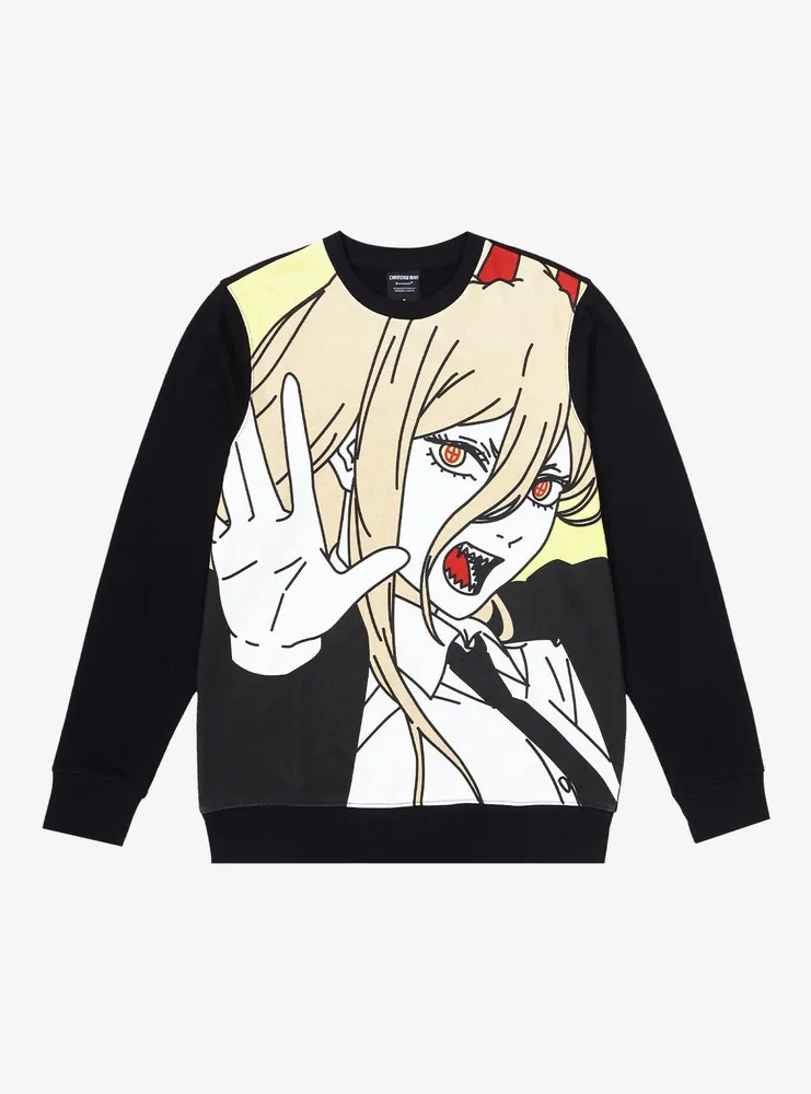 Chainsaw Man Power Jumbo Print Sweatshirt