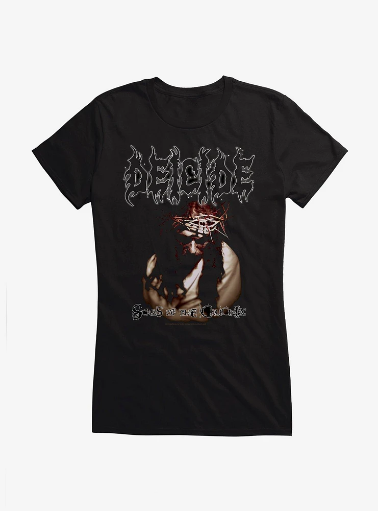 Deicide Scars Of The Crucifix Girls T-Shirt