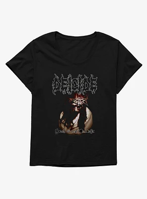 Deicide Scars Of The Crucifix Girls T-Shirt Plus
