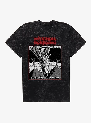 Internal Bleeding Perpetual Degradation Mineral Wash T-Shirt