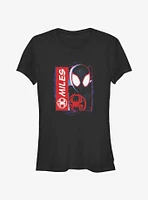 Marvel Spider-Man: Across the Spider-Verse Miles Morales Is Spider-Man Girls T-Shirt Hot Topic Web Exclusive