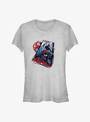 Marvel Spider-Man: Across the Spider-Verse Spider Trio Girls T-Shirt
