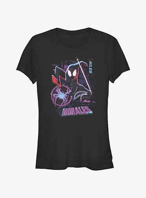 Marvel Spider-Man: Across the Spider-Verse Street Swing Girls T-Shirt Hot Topic Web Exclusive