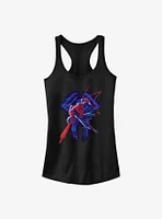 Marvel Spider-Man: Across the Spider-Verse Miguel O'Hara 2099 Poster Girls Tank