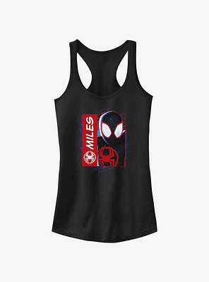 Marvel Spider-Man: Across the Spider-Verse Miles Morales Is Spider-Man Girls Tank Hot Topic Web Exclusive
