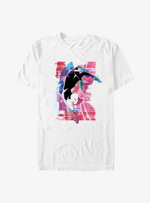 Marvel Spider-Man: Across the Spider-Verse Spider-Gwen Glitchy Arachnid T-Shirt