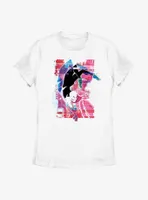 Marvel Spider-Man: Across the Spider-Verse Spider-Gwen Glitchy Arachnid Womens T-Shirt