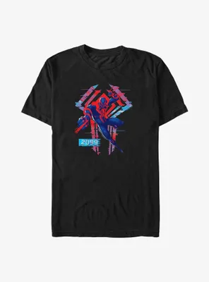 Marvel Spider-Man: Across the Spider-Verse Miguel O'Hara 2099 Badge T-Shirt