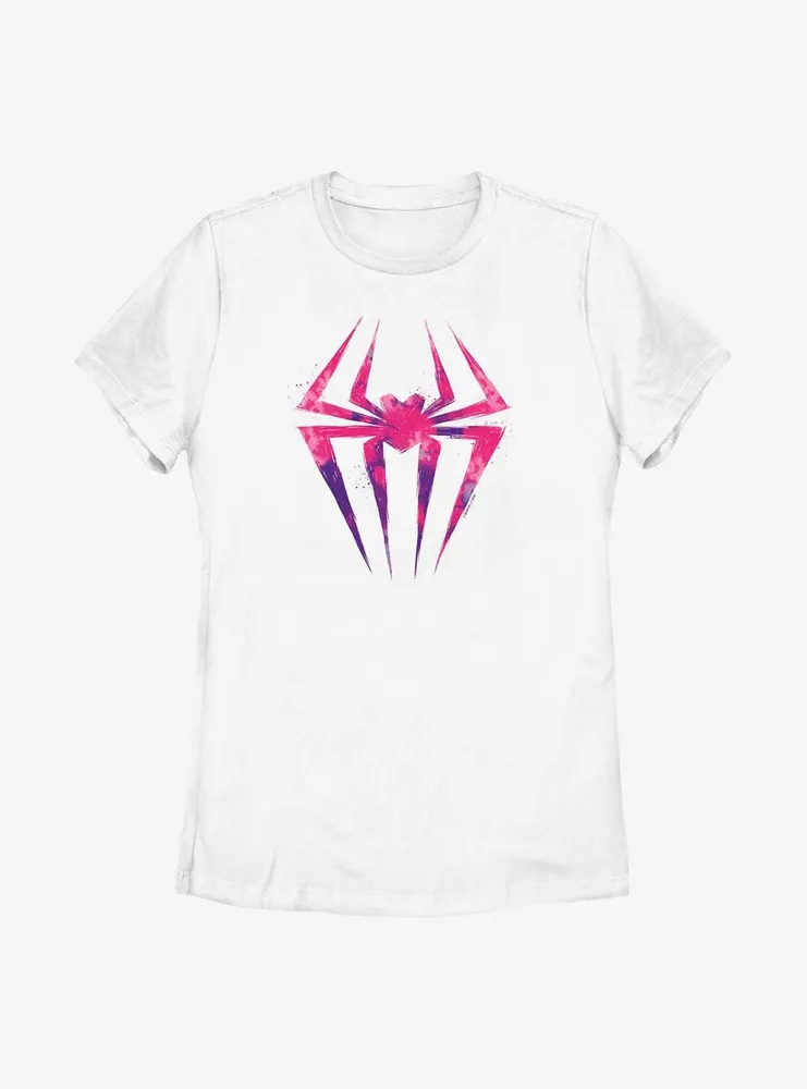 Marvel Spider-Man: Across the Spider-Verse Spider-Gwen Overlay Logo Womens T-Shirt