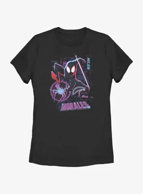Marvel Spider-Man: Across the Spider-Verse Street Swing Womens T-Shirt BoxLunch Web Exclusive