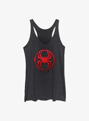 Marvel Spider-Man: Across the Spider-Verse Miles Morales Spider Icon Womens Tank Top