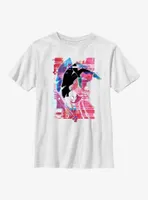 Marvel Spider-Man: Across the Spider-Verse Spider-Gwen Glitchy Arachnid Youth T-Shirt