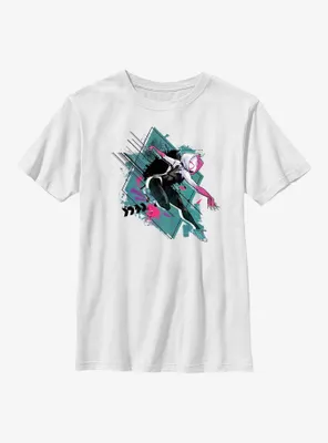 Marvel Spider-Man: Across the Spider-Verse Spider-Gwen Action Youth T-Shirt