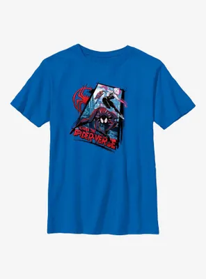Marvel Spider-Man: Across the Spider-Verse Spider Trio Youth T-Shirt