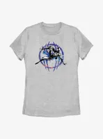 Marvel Spider-Man: Across the Spider-Verse Miles Morales Fly By Womens T-Shirt