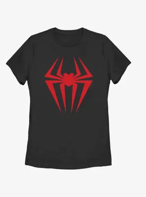 Marvel Spider-Man: Across the Spider-Verse Spider-Gwen Logo Womens T-Shirt