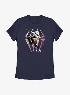 Marvel Spider-Man: Across the Spider-Verse Sketchy Spider-Gwen Womens T-Shirt