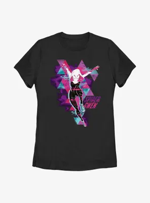 Marvel Spider-Man: Across the Spider-Verse Spider-Gwen Poster Womens T-Shirt