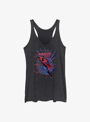 Marvel Spider-Man: Across the Spider-Verse Miguel O'Hara Web Launch Womens Tank Top