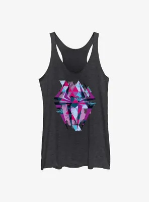 Marvel Spider-Man: Across the Spider-Verse Geometric Spider-Gwen Symbol Womens Tank Top