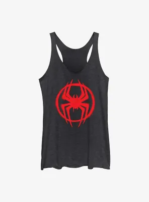 Marvel Spider-Man: Across the Spider-Verse Miles Morales Logo Womens Tank Top