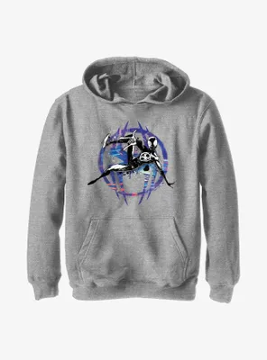 Marvel Spider-Man: Across the Spider-Verse Miles Morales Fly By Youth Hoodie