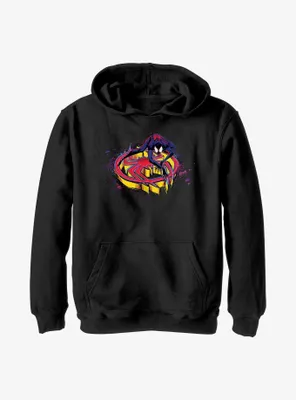 Marvel Spider-Man: Across the Spider-Verse Miles Morales Spider Crawl Youth Hoodie