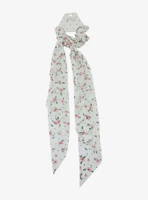 Sweet Society Floral Scarf Scrunchie