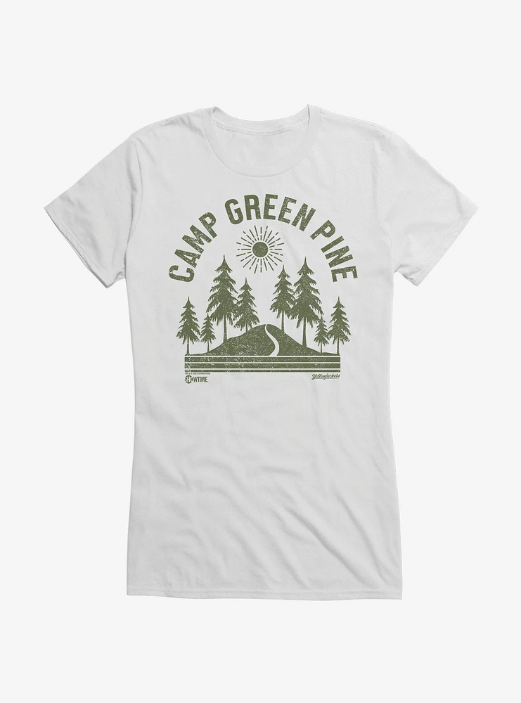 Yellowjackets Camp Green Pine Girls T-Shirt