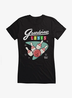 Yellowjackets Grandview Lanes Bowling Girls T-Shirt