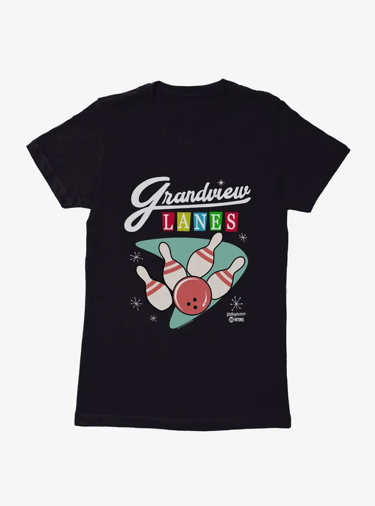 Yellowjackets Grandview Lanes Bowling Womens T-Shirt