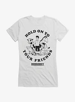 Morrissey Hold On To Your Friends Girls T-Shirt