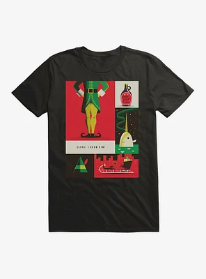 Elf WB 100 Santa! I Know Him! Poster T-Shirt