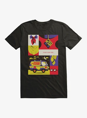 Scooby-Doo WB 100 Scooby-Dooby-Doo Poster T-Shirt