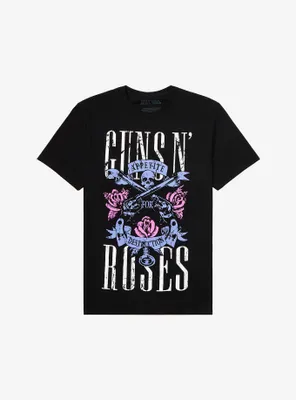 Guns N' Roses Appetite For Destruction Pastel Graphic T-Shirt