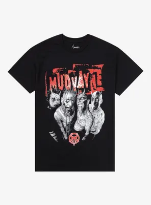 Mudvayne Masks Group Portrait T-Shirt