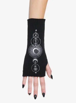 Celestial Moon Phase Arm Warmers