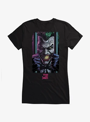 DC Comics Batman: Three Jokers Behind Bars Girls T-Shirt