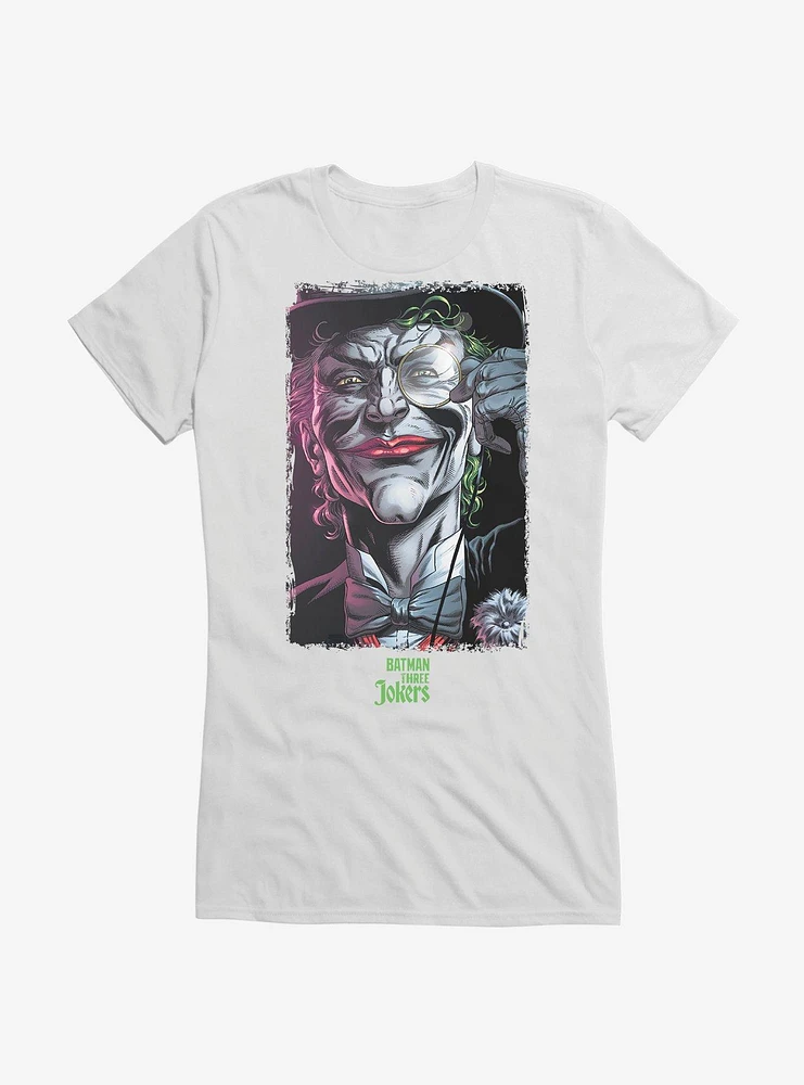 DC Comics Batman: Three Jokers Monocle Girls T-Shirt