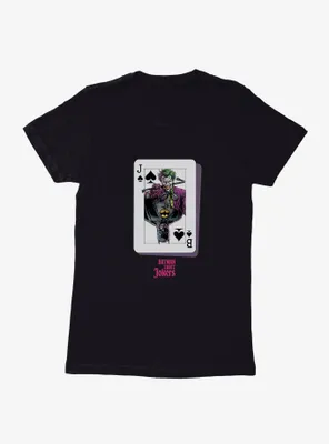 DC Comics Batman: Three Jokers Batman Joker Card Womens T-Shirt