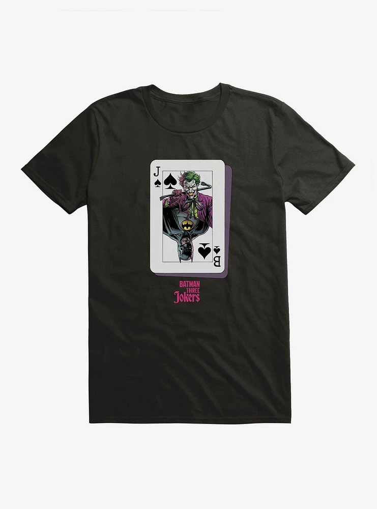 DC Comics Batman: Three Jokers Batman Joker Card T-Shirt