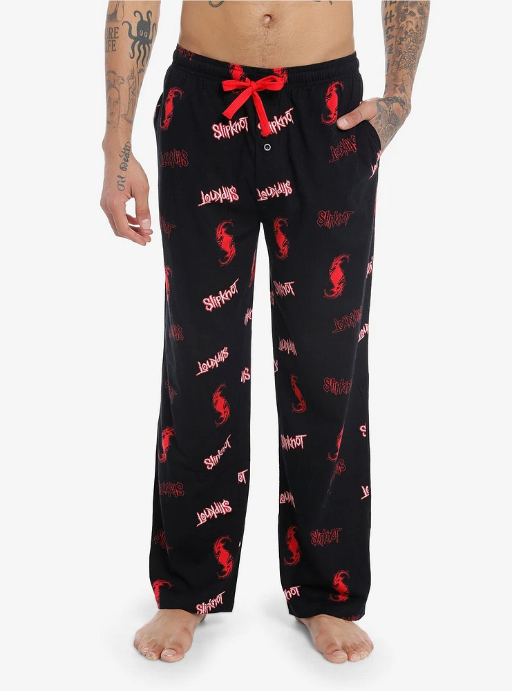 Slipknot Goat Logo Pajama Pants