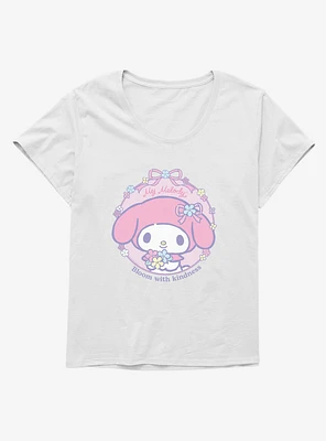 My Melody Bloom With Kindness Girls T-Shirt Plus
